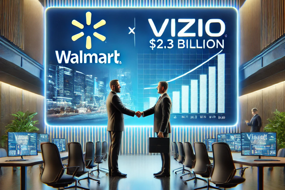 i need 1 image for this keyword: Walmart Completes $2.3B Acquisition of Vizio to Enhance Advertising Business